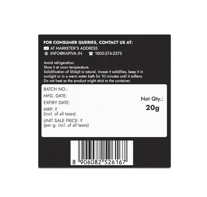 Shilajit Gold Resin